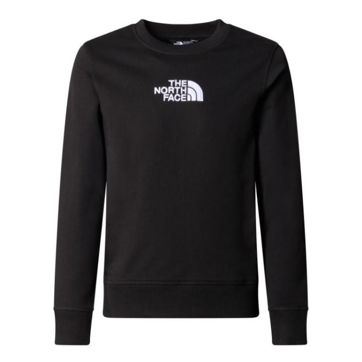 Drew Peak Light Crew Trui Kinderen TNF Black M