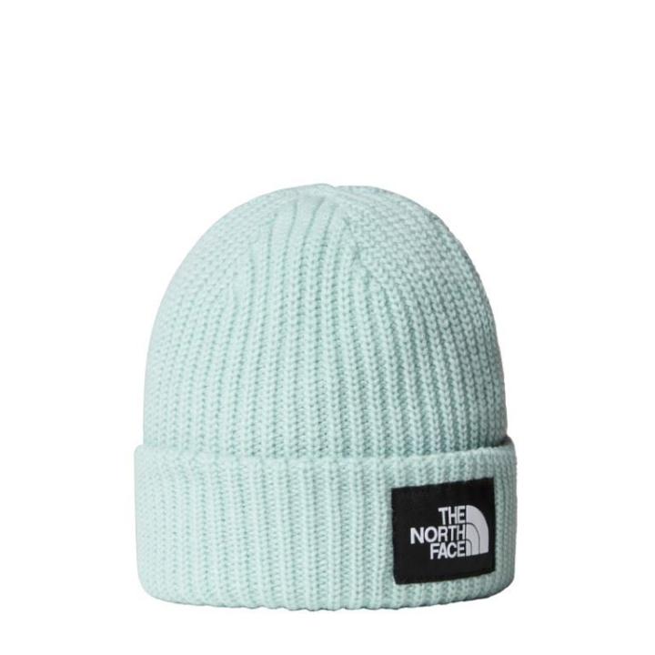 Salty Lined Beanie Muts Kinderen Muted Pine One Size