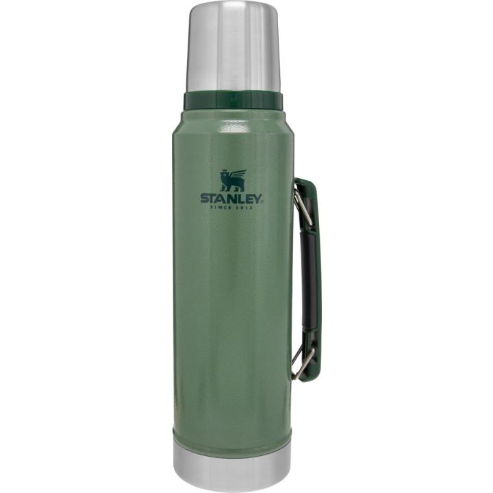 The Legendary Classic Bottle 1.0L / 1.1Qt Isolatiefles Hammertone Green 1L