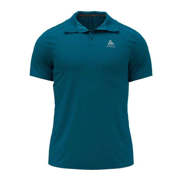F-Dry Heren Polo Saxony Blue S