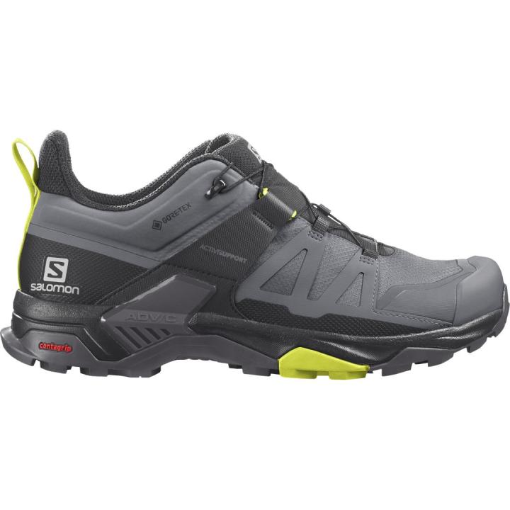 X Ultra 4 Gore-Tex Heren Lage Wandelschoen Quiet Shade/Black/Evening Primrose 10