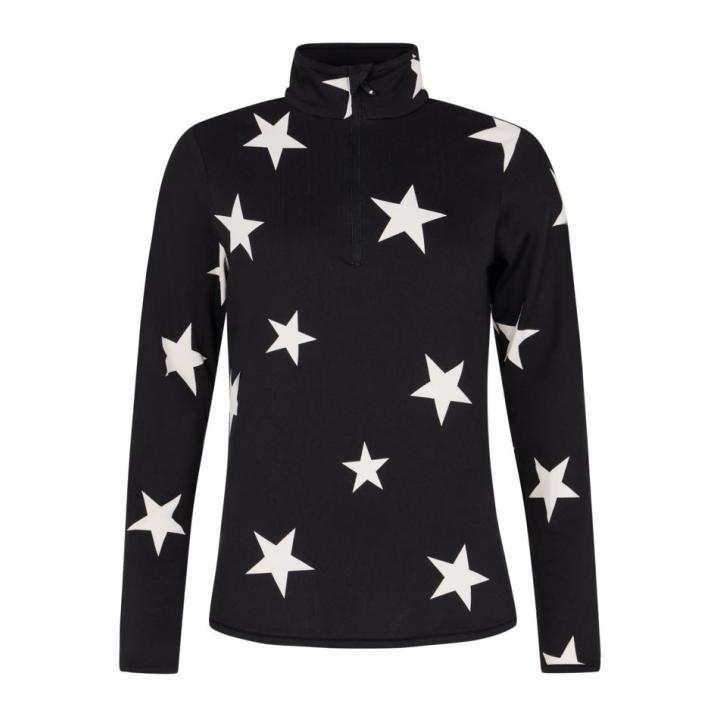 Prtnoon 1/4 Zip Pully Dames Kitoffwhite L/40