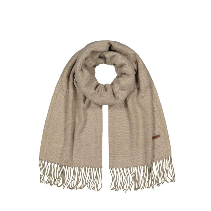 Soho Sjaal Heren Taupe One Size