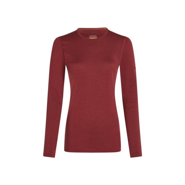 Merino 200 Oasis LS Crewe Thermoshirt Dames Port M