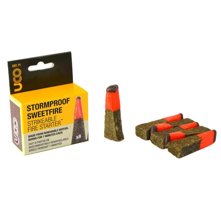 Stormproof Sweetfire Firestarter 8 Pack Fire starter