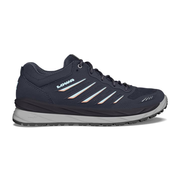 Axos Gtx Lo Ws Dames Lage Wandelschoen Navy-Iceblue 4,5