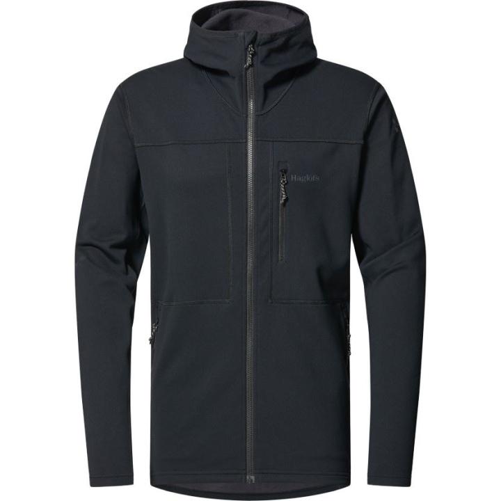 Rosson Mid Hood Trui Heren True Black M