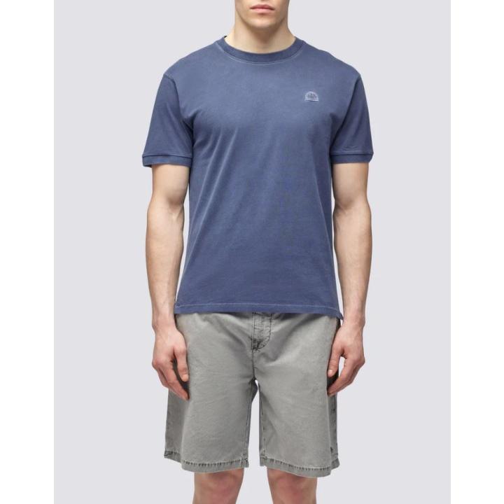 New Dey Garment Dyed Crew Neck T-Shirt Heren-97856102-BCFF-49C8-80DF-2EF4BC812B2F