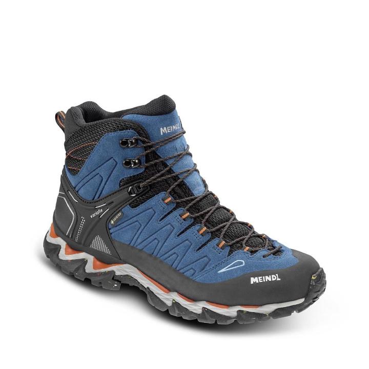 Lite Hike Gtx Heren Hoge Wandelschoen Blau/Orange 10,5/45