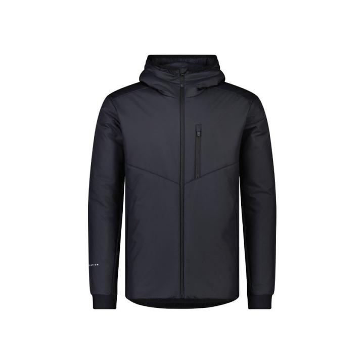 Arete Merino Insulated Hooded Wintersportjas Heren Black L