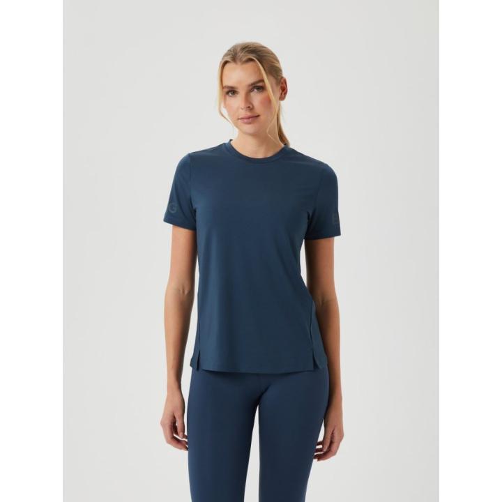 Borg T-Shirt Dames Midnight Navy S