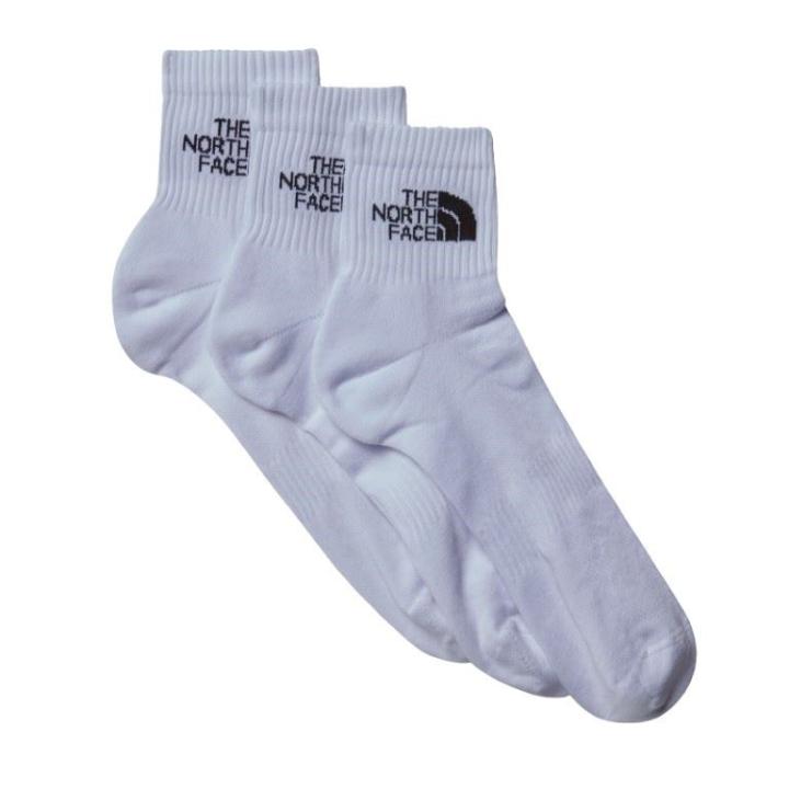 Multi Sport Cush Quarter 3P Sok Heren TNF White L