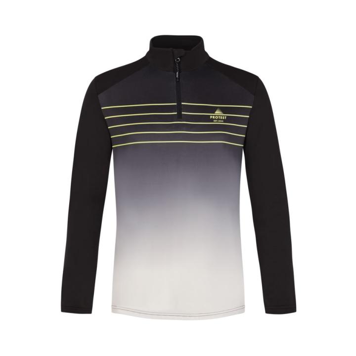 Prtbigby 1/4 Zip Pully Heren True Black L