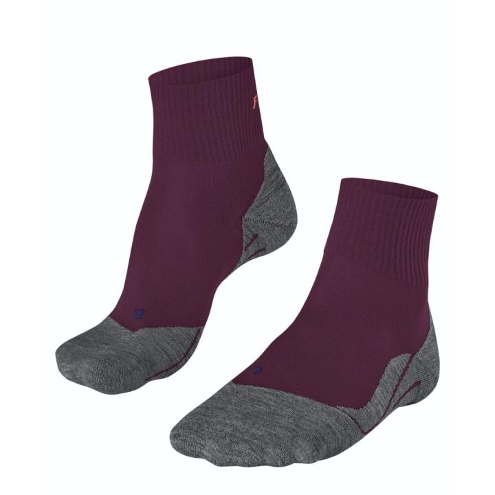 Tk5 Short Cool Women Dames Wandelsok Dark Mauve 37-38