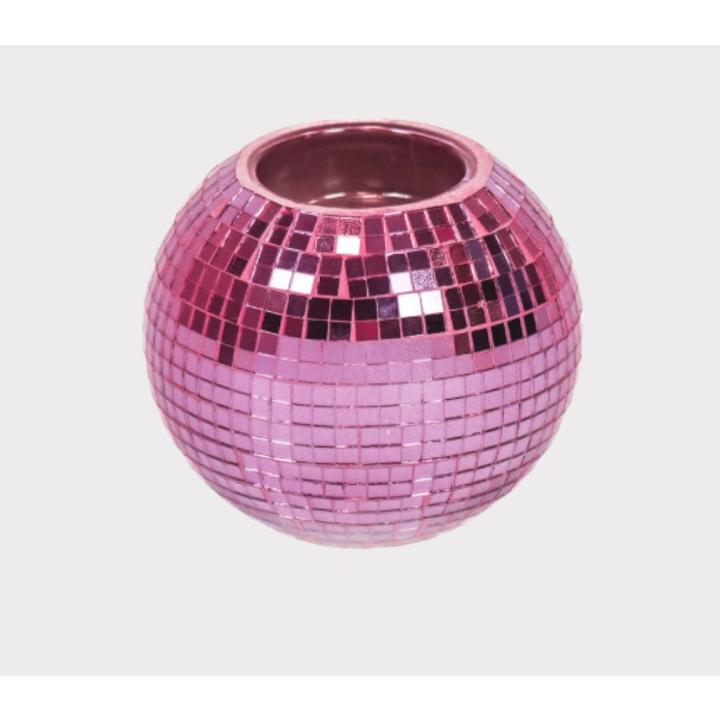 Housevitamin Waxinehouder Disco Roze S,M - s