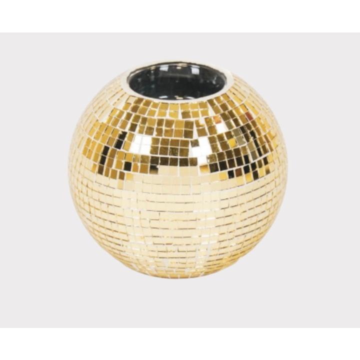 Housevitamin Waxinehouder Disco Goud S,M - s