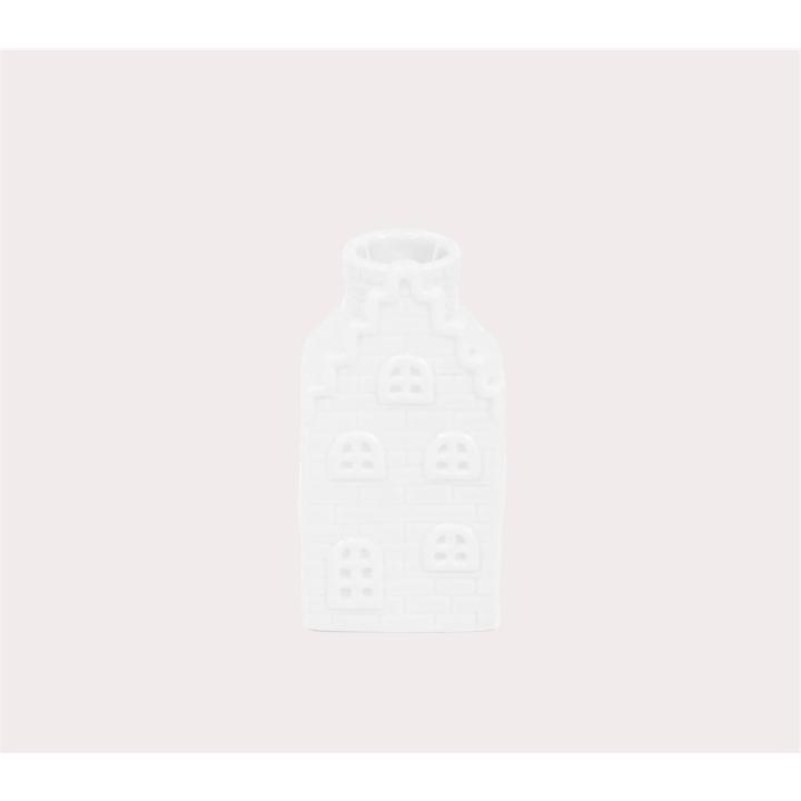 Housevitamin Keramiek kandelaar huis wit