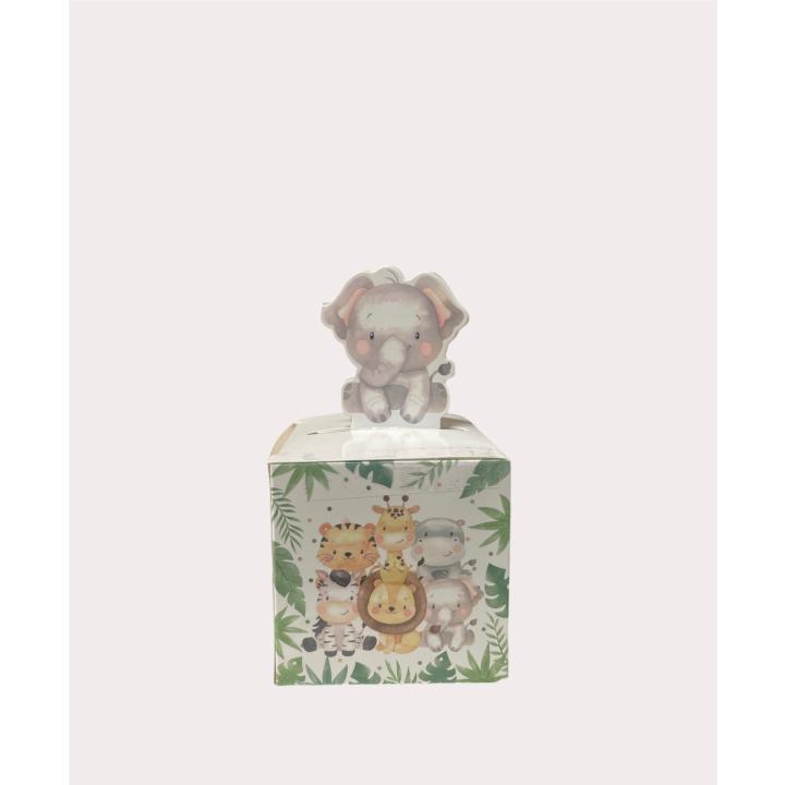 Bedankje / traktatie snoep Jungle 2 - fruit toffee