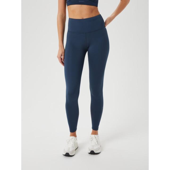 Borg Logp Legging Dames Midnight Navy XL