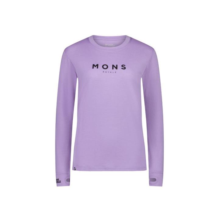 Yotei Merino Classic Long Sleeve Longsleeve T-Shirt Dames Lupin L