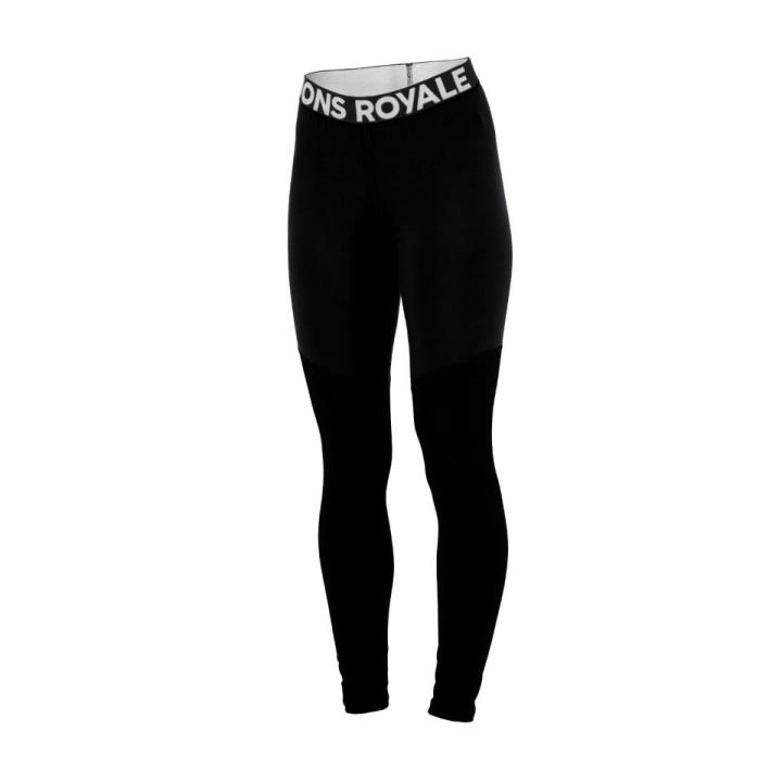 Cascade Merino Base Layer Legging Dames Black XL