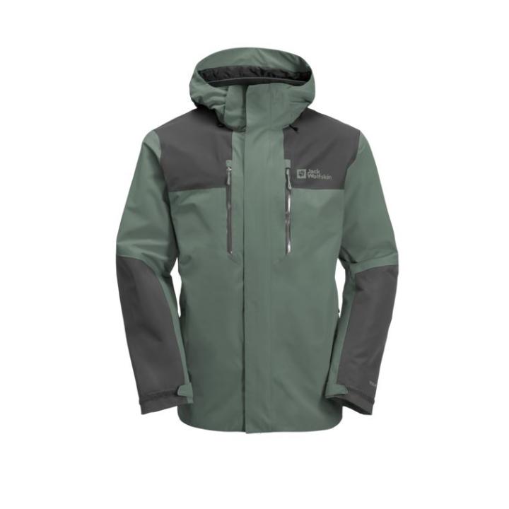 Jasper 2L Regenjas Heren Hedge Green XL