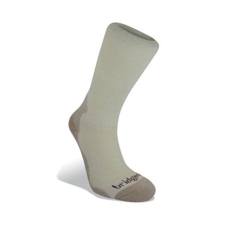 Bamboo Crew Dames Wandelsok Natural/ Stone L