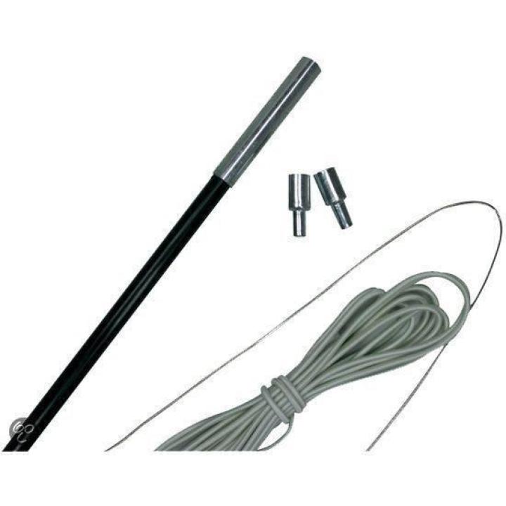 Stokkenset Fiber 9,5Mm 550-600 Tentstok Zwart
