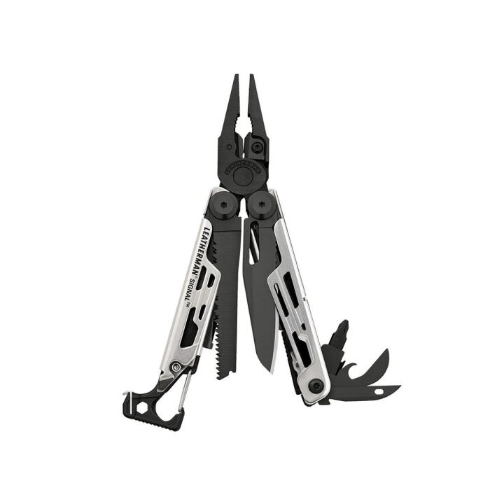 Signal Black & Silver Nylon Sheath Multitool