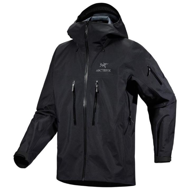 Alpha Sv Heren Hardshell Jas Black S