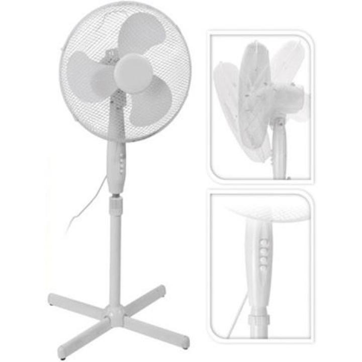 Ventilator Staand Dia 40Cm Wit Ventilator