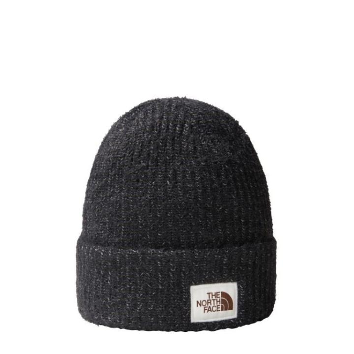 Salty Bae Lined Beanie Muts Dames TNF Black One Size