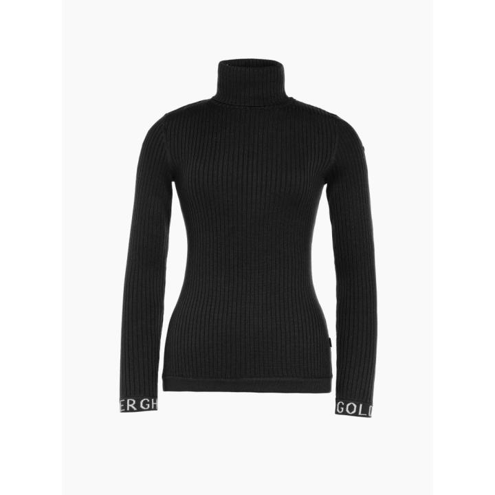 Mira Long Sleeve Knit Pully Dames Black S