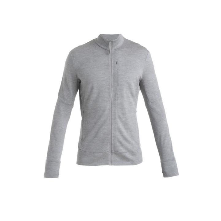 260 Quantum IV LS Zip Vest Heren Metro Heather XXL