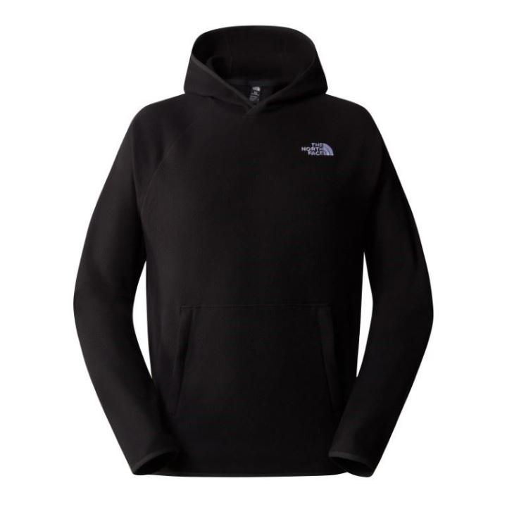 100 Glacier Hoodie Fleece Heren TNF Black - NPF S