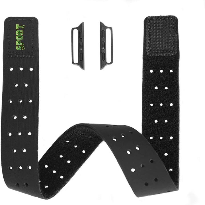 Elevate Jouw Sportervaring met Ons Innovatieve Apple Watch Bandje! - 42/44mm - Zwart