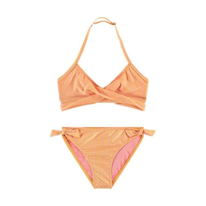 Monogram Bikini Kinderen-B12EF937-89F4-4EF5-9B91-48E2A9512B7B