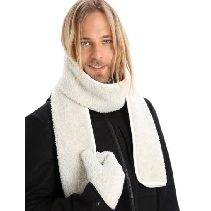Realfleece High Pile Sjaal Ecru Heather OS