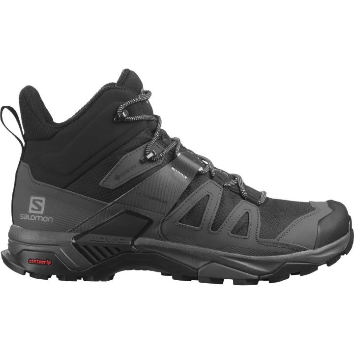 X Ultra 4 Mid Gtx Heren Hoge Wandelschoen Black/Magnet/Pearl Blue 10,5