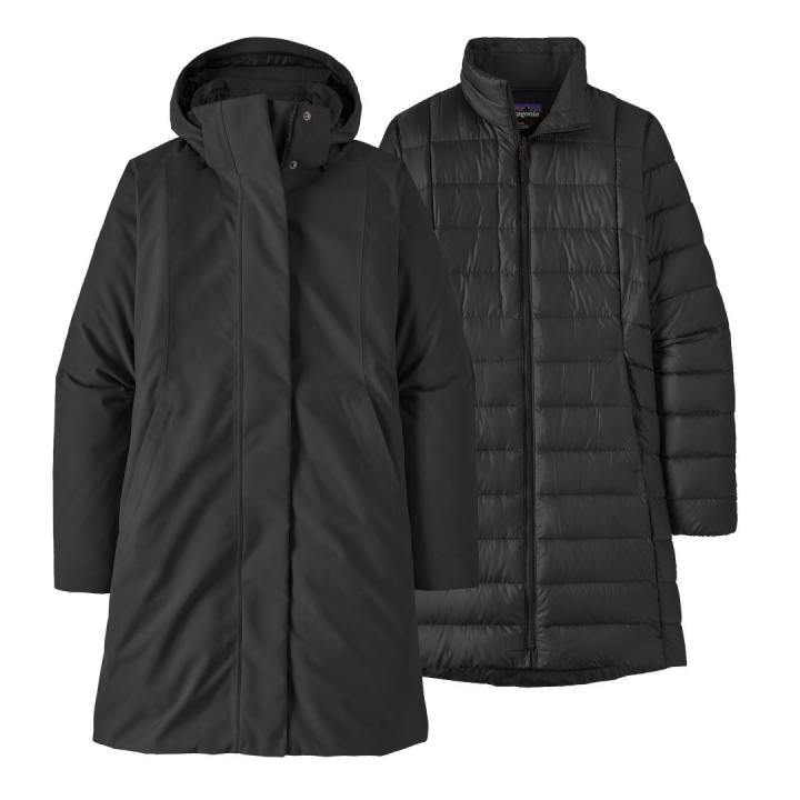 Tres 3 In 1 Jas Dames Black L