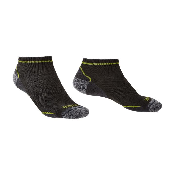 Ultra Light T2 Coolmax Performance Low Heren Wandelsok Graphite Lime S
