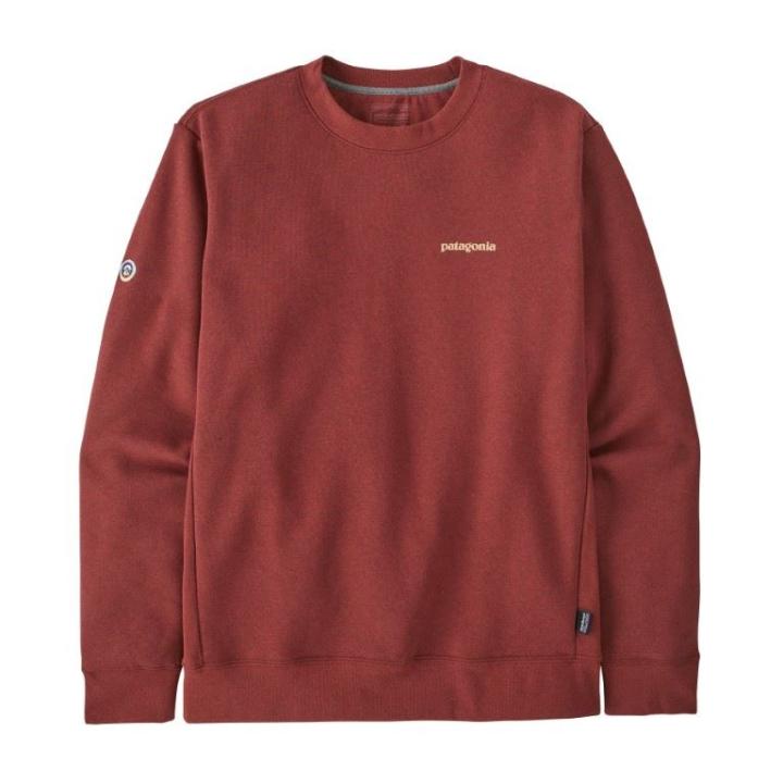 Fitz Roy Icon Uprisal Crew Trui Mangrove Red M