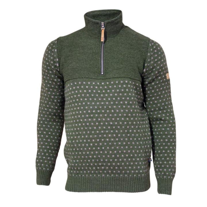 Sverre Half Zip Trui Heren Loden Green XL
