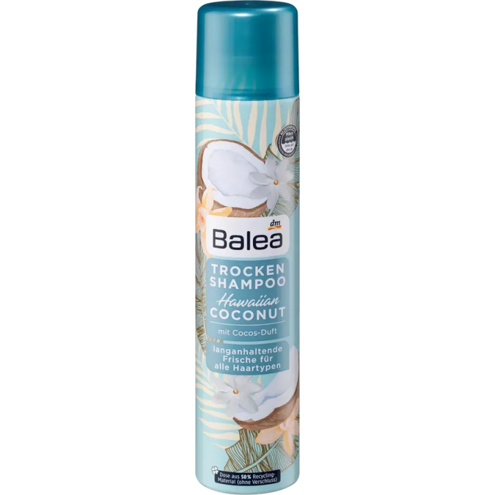 Balea Hawaiiaanse Kokos droogshampoo, 200 ml