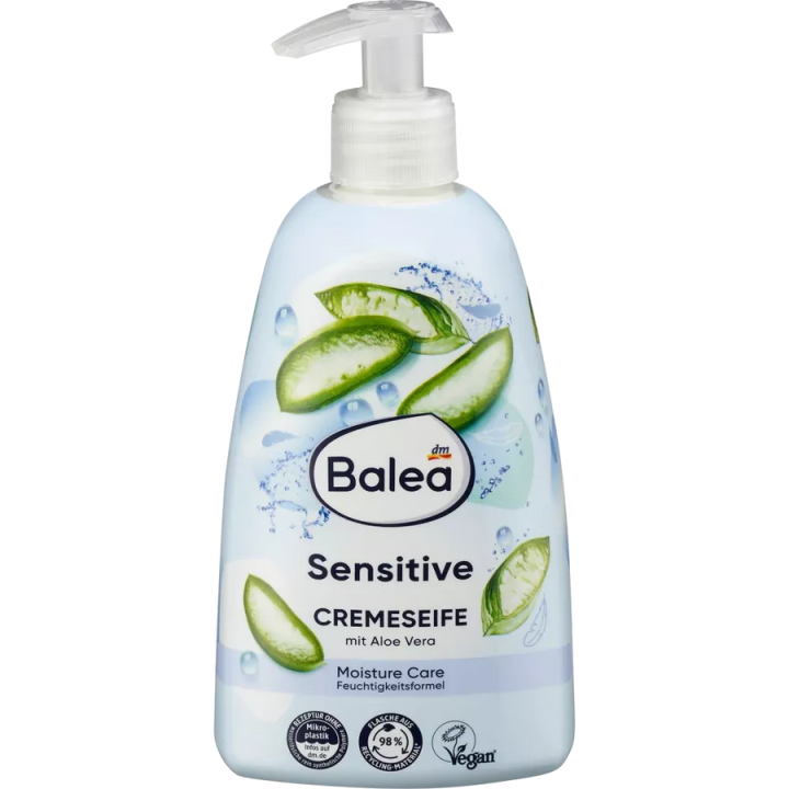Balea Sensitive - handzeep - gevoelige huid - zachte reiniging - 500 ml