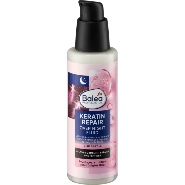 Balea Over Night Fluid Keratin Repair 100 ml