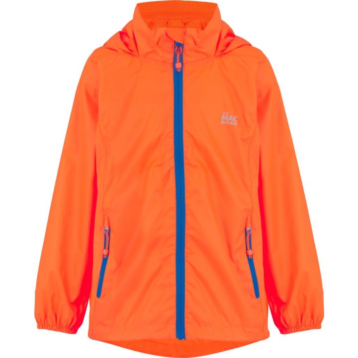 Mini Kinder Regenjas Neon Orange 5/7