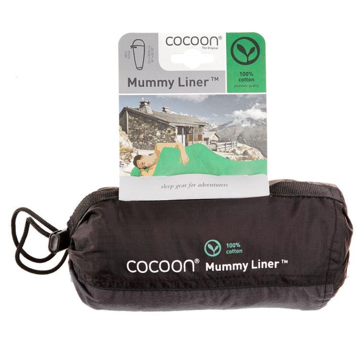Mummy Liner 100% Cotton Lakenzak