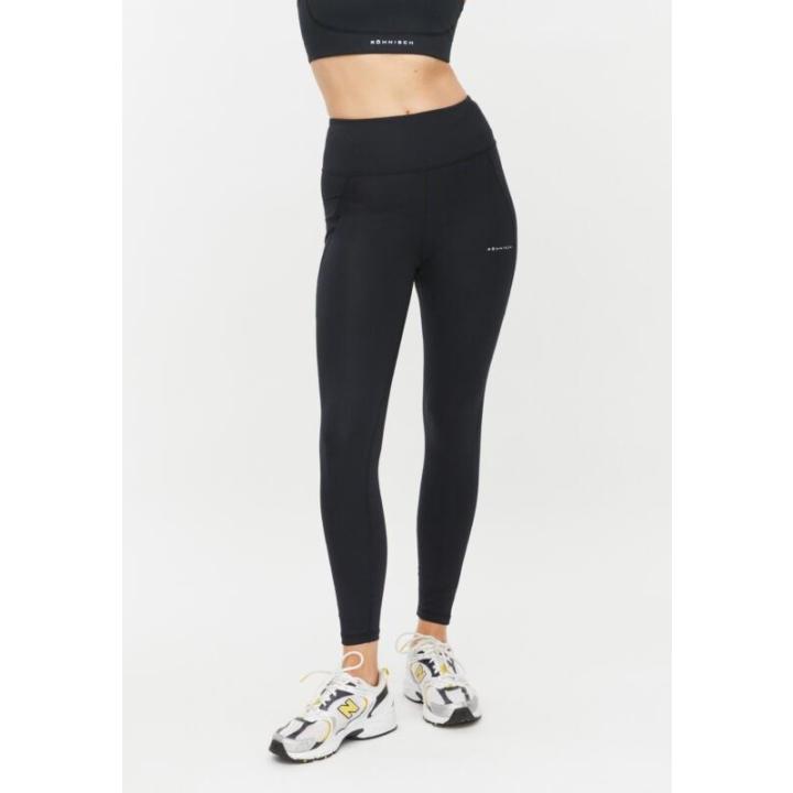 Flattering High Waist Legging Dames Black L