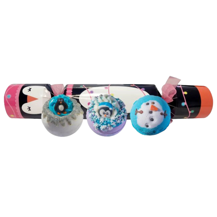 Bomb Cosmetics - Festive Penguin Blaster x 3 Cracker - Bruisballen